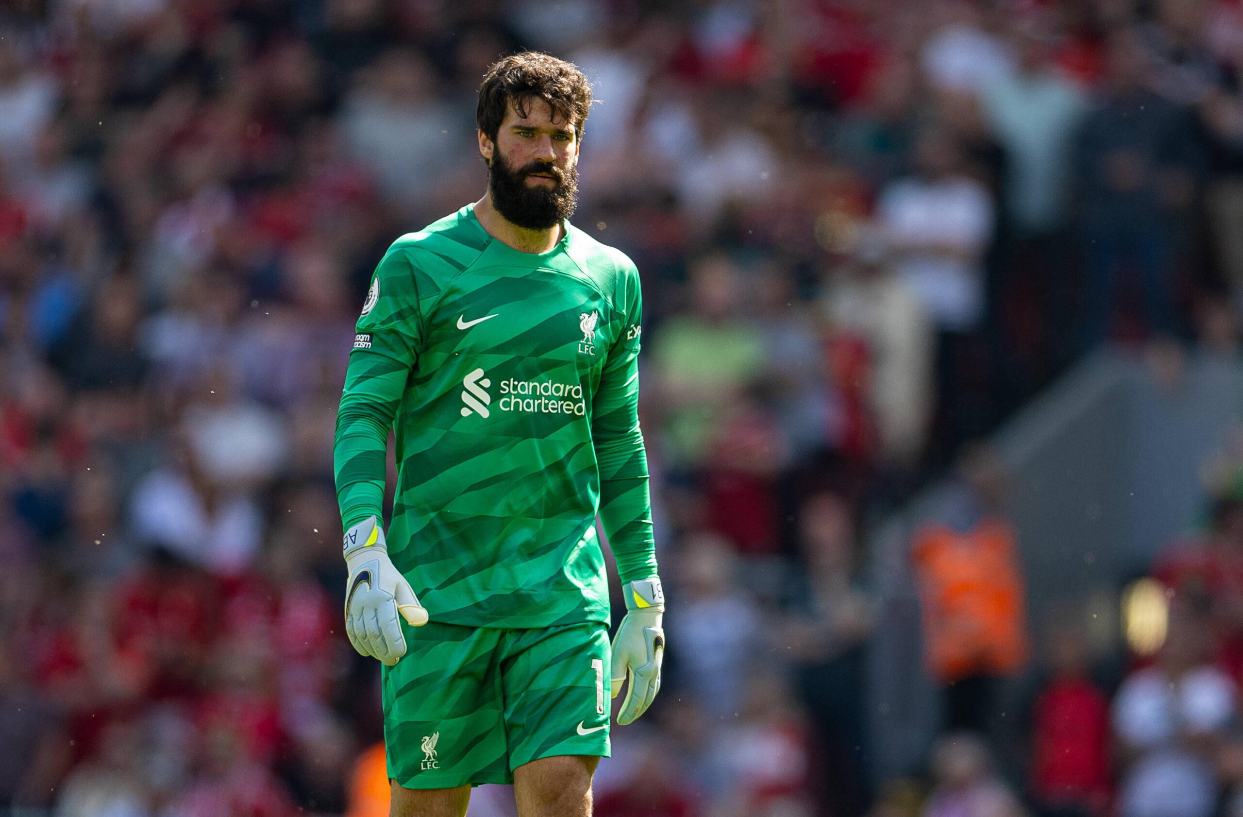 Liverpool FC - Roberto Firmino, Alisson Becker, Sadio Mané e