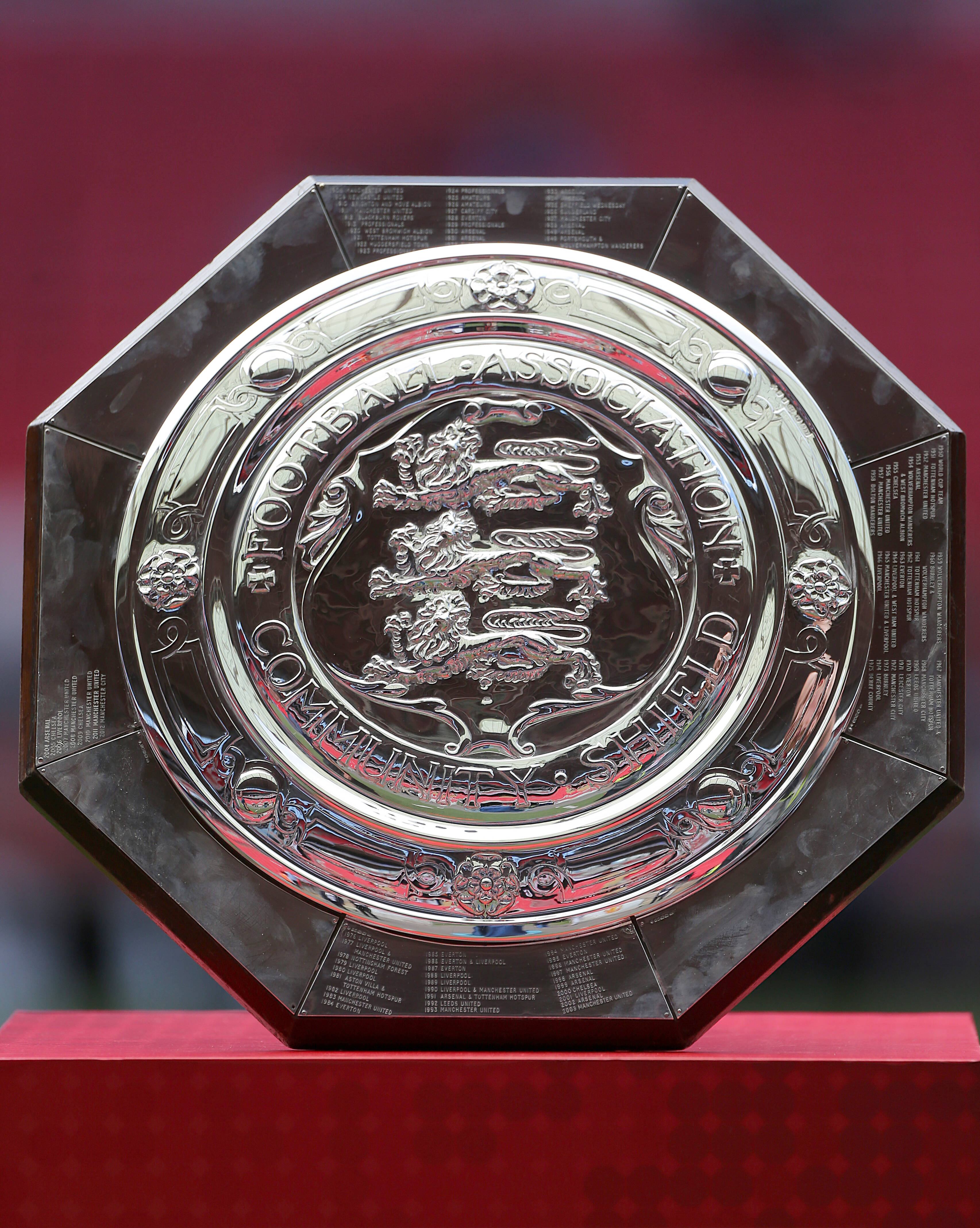 Community shield sales live stream